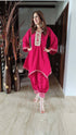Magenta Pink Punjabi Suit